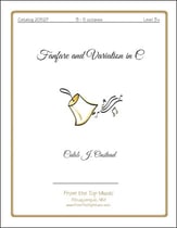 Fanfare and Variation in C Handbell sheet music cover